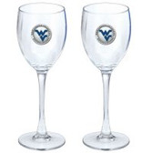 West Virginia Mountaineers Goblets (Set of 2)