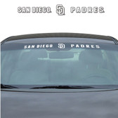 San Diego Padres 35"x4" Windshield Decal