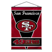 San Francisco 49ers 28x40" Wall Banner