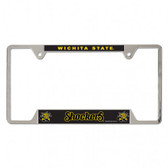 Wichita State Shockers Metal License Plate Frame
