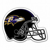 Baltimore Ravens 12" Helmet Car Magnet