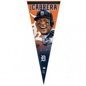 Detroit Tigers Miguel Cabrera Caricature Premium Pennant