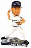 Milwaukee Brewers Yovani Gallardo Pennant Base Bobble Head