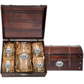 Float Plane Capitol Decanter Chest Set