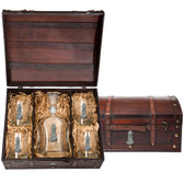 Lighthouse Capitol Decanter Chest Set