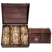 Lone Star Capitol Decanter Chest Set