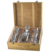 Mallard Ducks Capitol Decanter Box Set