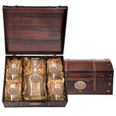 Oklahoma State Cowboys Capitol Decanter Chest Set