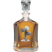 Palm Tree Capitol Decanter