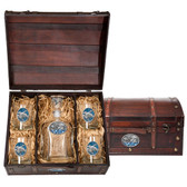 Pintail Duck Capitol Decanter Chest Set