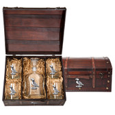 Puffin Capitol Decanter Chest Set