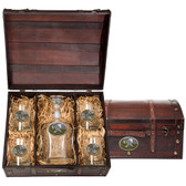 Ruffed Grouse Capitol Decanter Chest Set