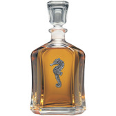 Sea Horse Capitol Decanter