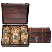 Sea Turtle Capitol Decanter Chest Set