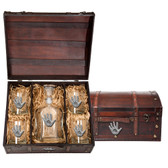 Spirit Hand Capitol Decanter Chest Set