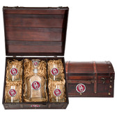 Oklahoma Sooners Capitol Decanter Chest Set