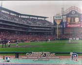 Detroit Tigers Comerica Park 2000 Inaugural Season First Pitch 8x10 Photo