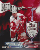 Steve Yzerman Detroit Red Wings Knights Of The Ice 8x10 Photo