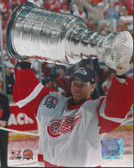 Manny Legace Detroit Red Wings 2002 Stanley Cup Champions 8x10 Photo