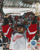 Mathieu Dandenault Detroit Red Wings 2002 Stanley Cup Champions 8x10 Photo #2