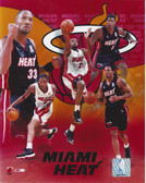 Miami Heat Big 5 8x10 Photo