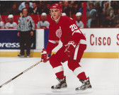 Luc Robitaille Detroit Red Wings 8x10 Photo #1