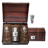 Black Jack Wine Chest Set