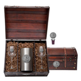 Marines Historic Wine Chest Set