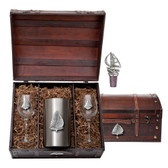 Sail Boat Wine Chest Set