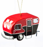 Nebraska Cornhuskers Camper Ornament