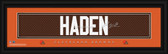 Cleveland Browns Joe Haden Print - Signature 8"x24"