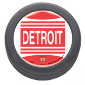 Detroit Red Wings Domed Hockey Puck - Packaged - Vintage