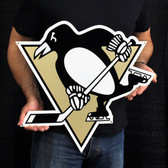 Pittsburgh Penguins 22" Lasercut Steel Logo Sign