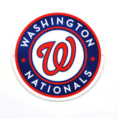 Washington Nationals 12" Lasercut Steel Logo Sign