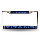 Tennessee Titans Blue Laser Chrome Frame