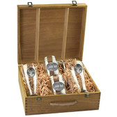 Whitetail Deer Beer Stein and Pilsner Box Set