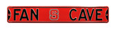 North Carolina State Wolfpack Fan Cave Street Sign