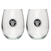 United States Military Academy Stemless Wine Glass (Set of 2)