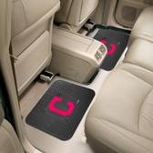 Cleveland Indians Backseat Utility Mats 2 Pack 14"x17"