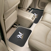 Milwaukee Brewers Backseat Utility Mats 2 Pack 14"x17"