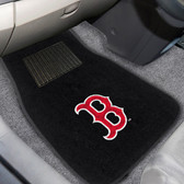 Boston Red Sox 2-piece Embroidered Car Mats 18"x27"
