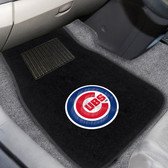 Chicago Cubs 2-piece Embroidered Car Mats 18"x27"