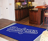 Los Angeles Dodgers Rug 5'x8'