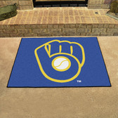 Milwaukee Brewers "Ball in Glove" All-Star Mat 33.75"x42.5"