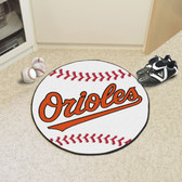 Baltimore Orioles Baseball Mat 27" diameter