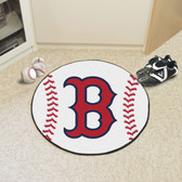 Boston Red Sox Baseball Mat 27" diameter