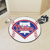 Philadelphia Phillies Baseball Mat 27" diameter
