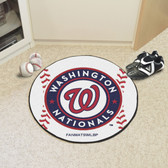 Washington Nationals Baseball Mat 27" diameter
