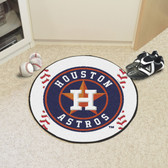 Houston Astros Baseball Mat 27" diameter