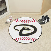 Arizona Diamondbacks Baseball Mat 27" diameter